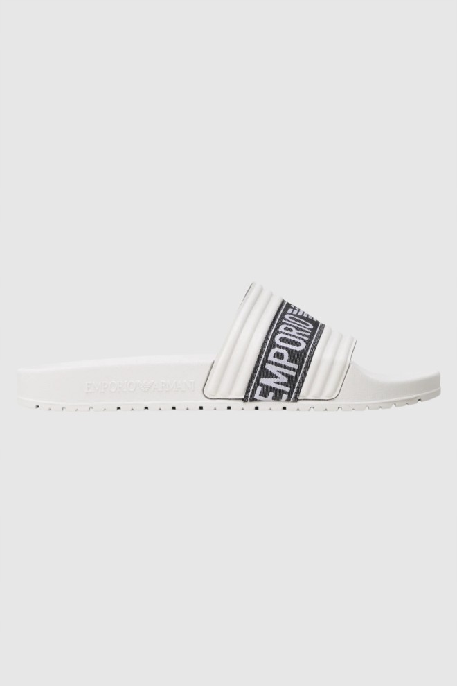 EMPORIO ARMANI White men's flip-flops