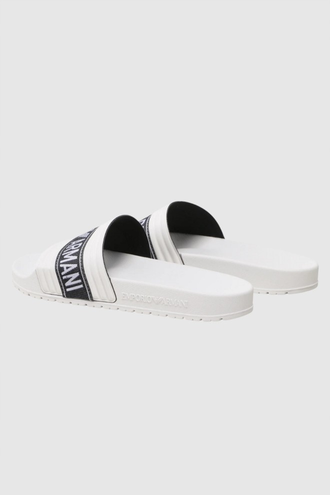 EMPORIO ARMANI White men's flip-flops