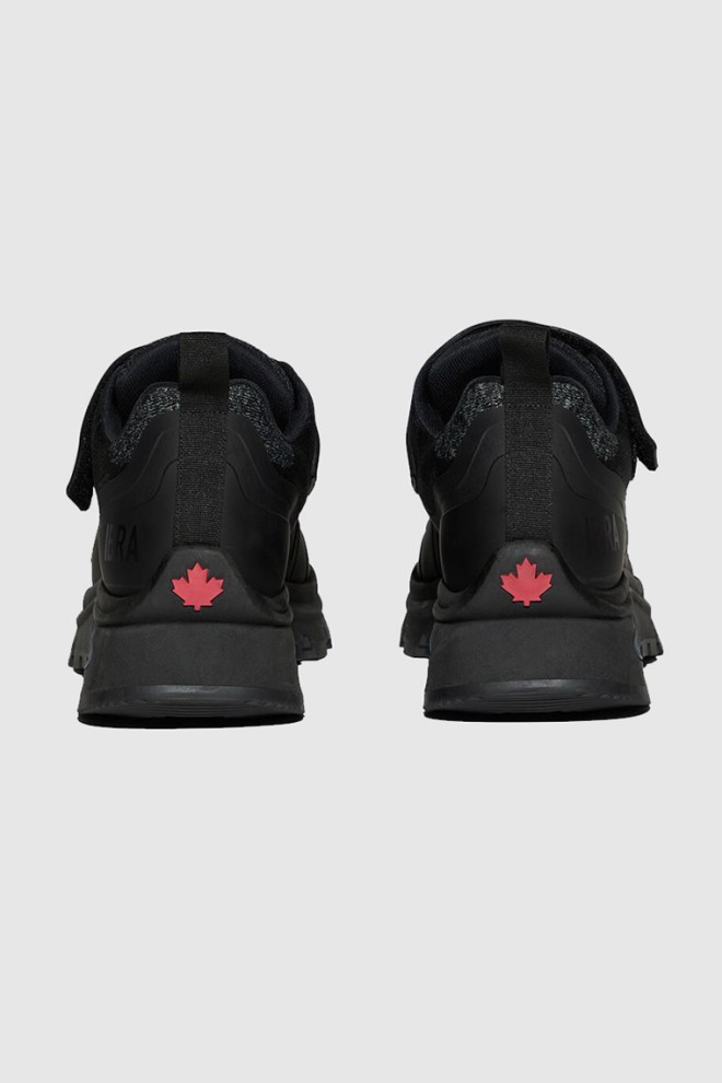 DSQUARED2 Negru bărbați adidași runds2 ibra