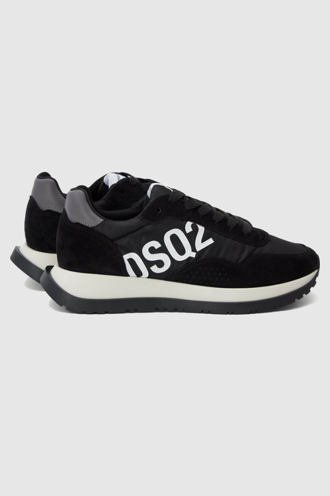 DSQUARED2 Black men's running sneakers