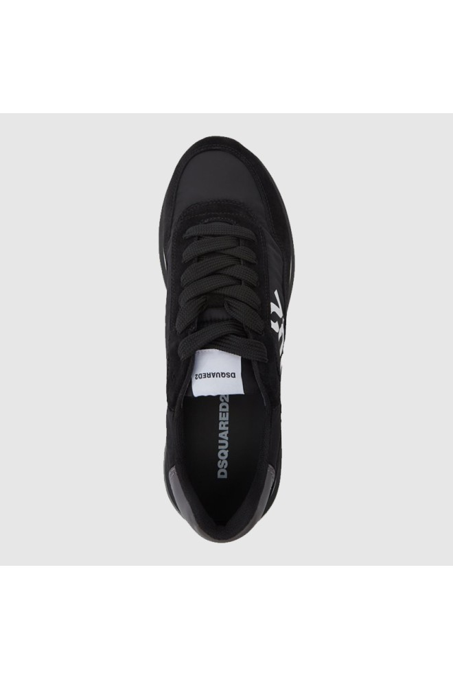 DSQUARED2 Czarny męskie sneakersy running