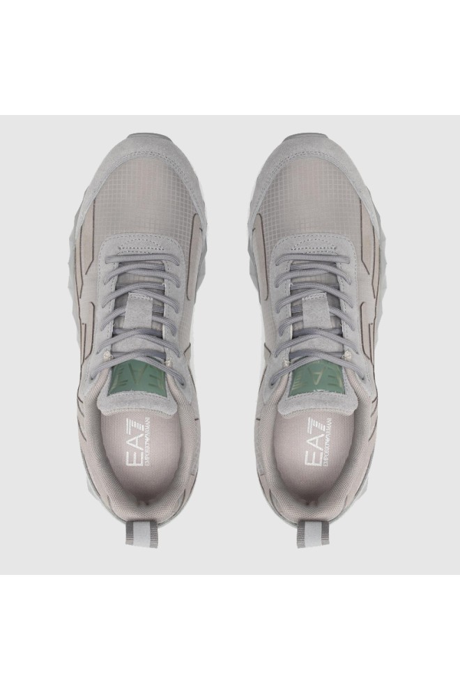 Adidași cu logo mare pentru bărbați EA7 Grey