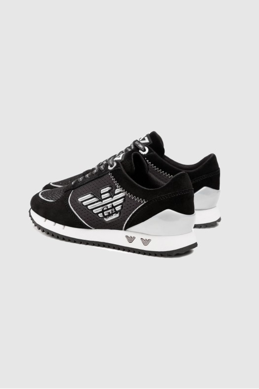 EA7 Black women's sneakers...