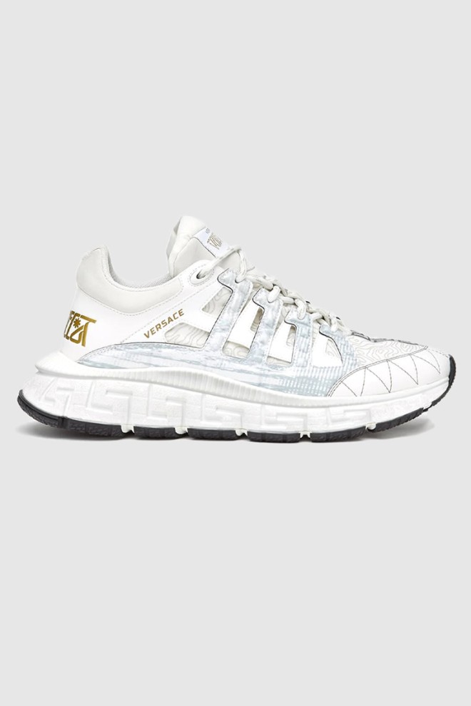 VERSACE White women's Trigreca sneakers