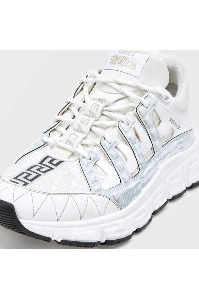 VERSACE Adidași Trigreca albi pentru femei