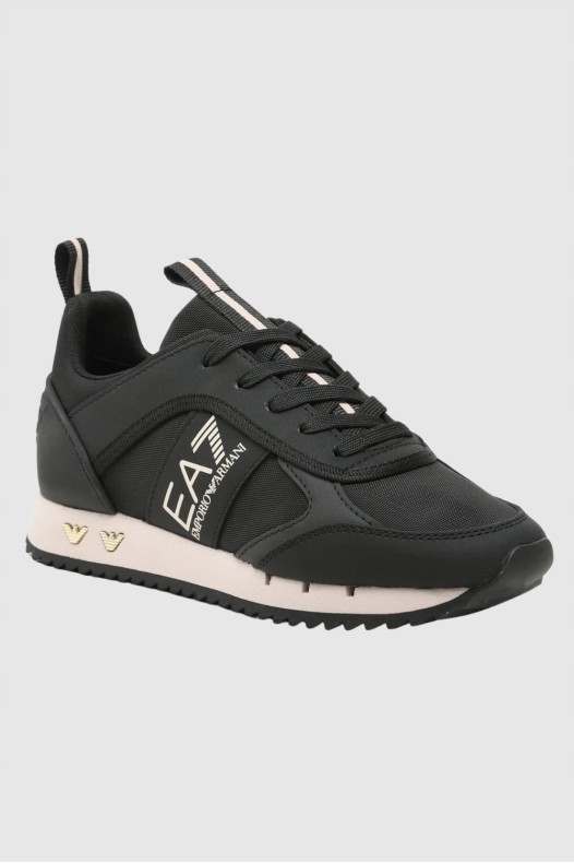 EA7 Black sneakers with...