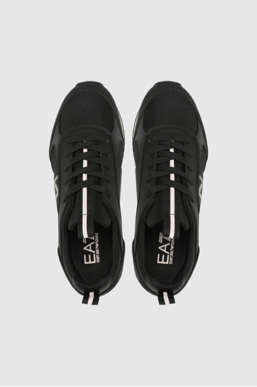 EA7 Black sneakers with...