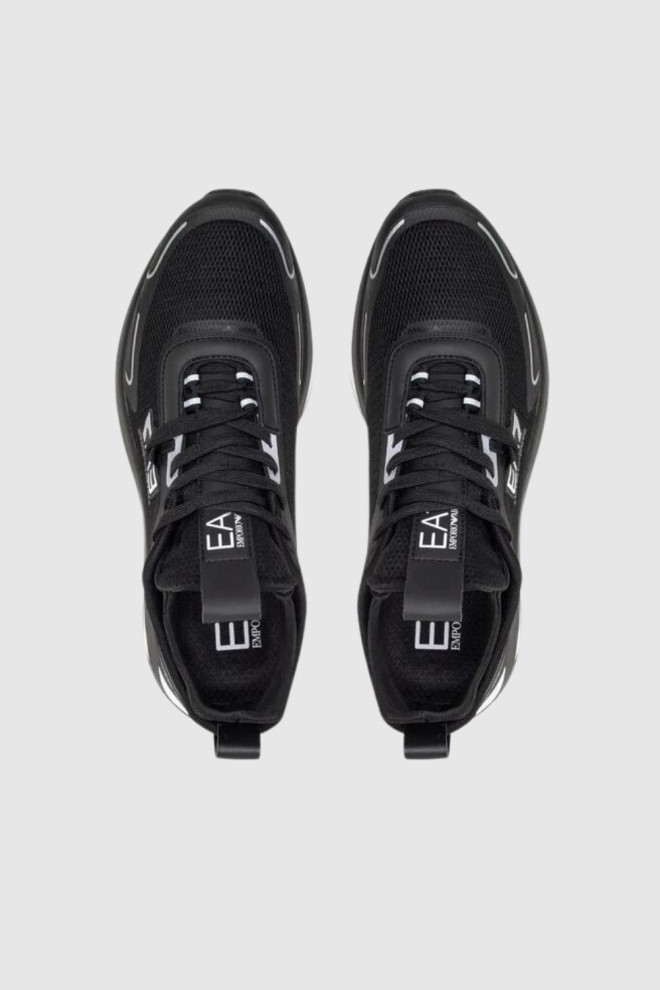 EA7 Black men's sneakers