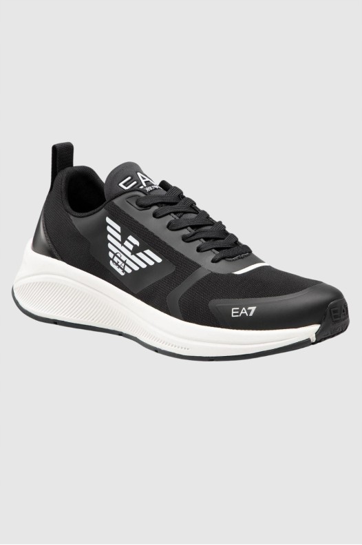 EA7 Black sneakers with...