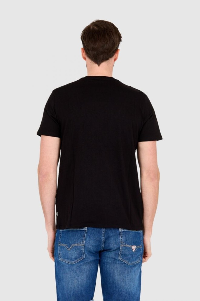 GUESS T-shirt black slim fit