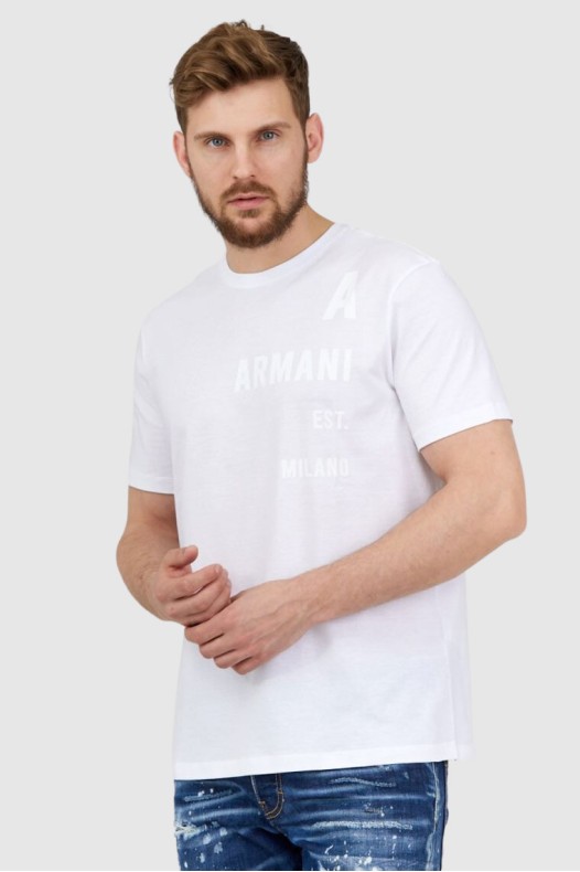 ARMANI EXCHANGE Tricou alb...