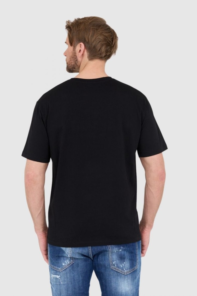 BALMAIN Black men's logo t-shirt