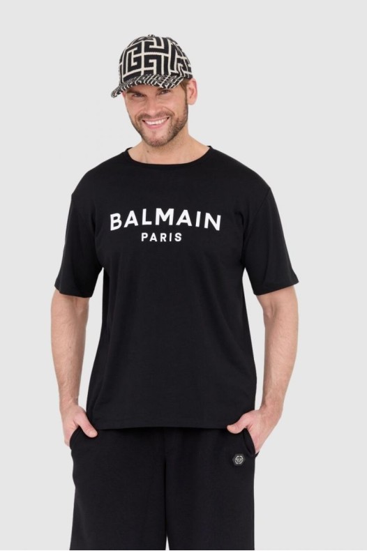 BALMAIN Tricou negru pentru...