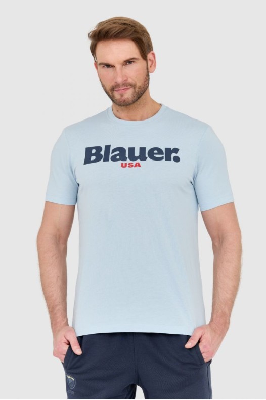 BLAUER Blue men's t-shirt...