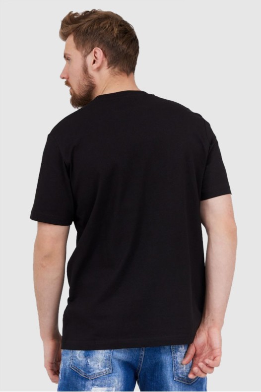 DIESEL Tricou negru pentru...