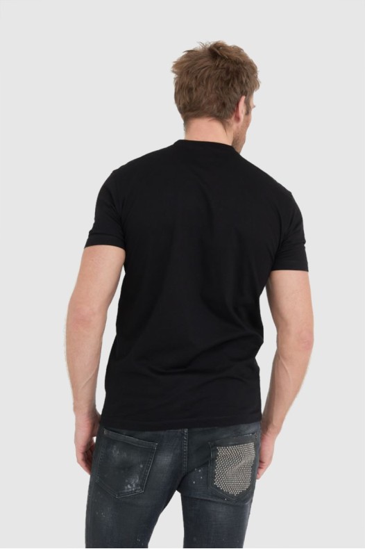 DSQUARED2 Tricou ibra negru...
