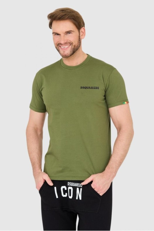 DSQUARED2 Tricou verde din...