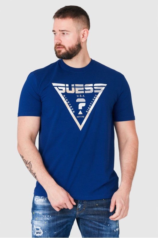 GUESS Men's navy blue logo...