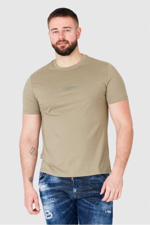 GUESS Khaki men's t-shirt...