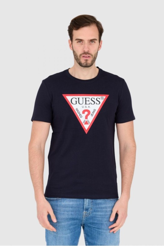 GUESS Tricou slim fit din...