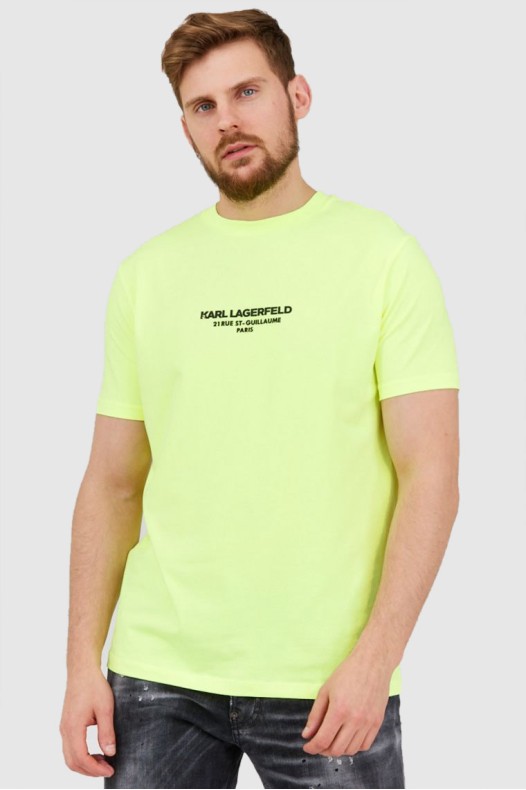 KARL LAGERFELD Tricou neon...