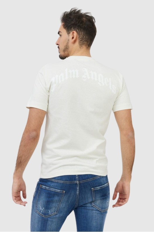 PALM ANGELS Tricou alb...
