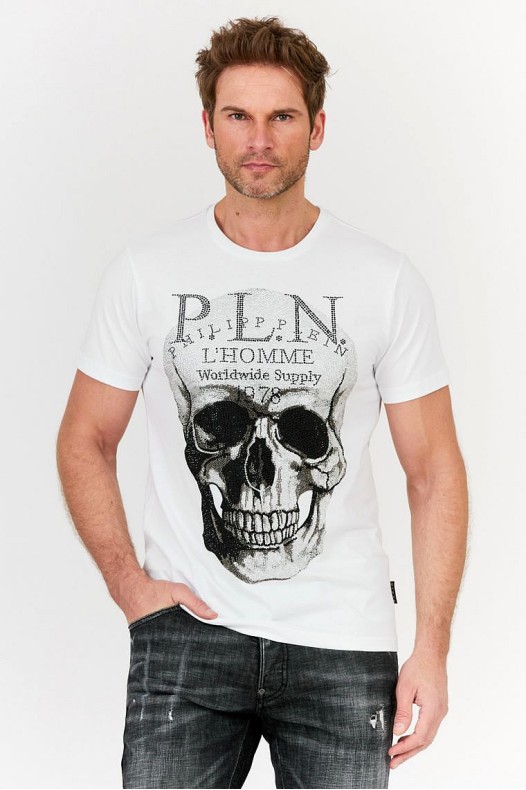 PHILIPP PLEIN Біла футболка...