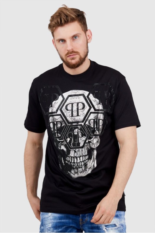 PHILIPP PLEIN Tricou negru...
