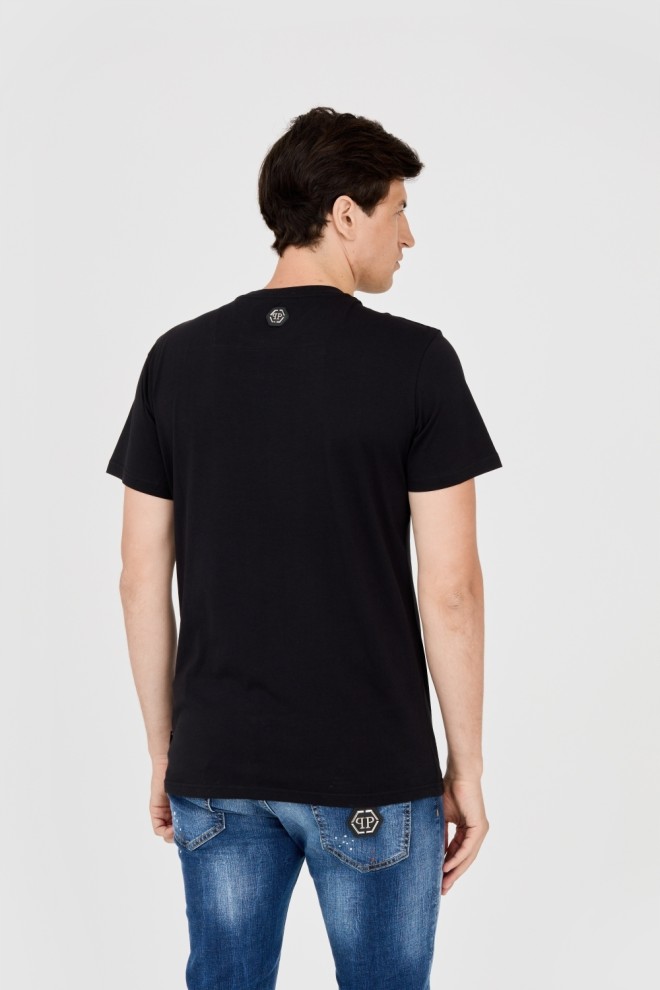 PHILIPP PLEIN Tricou pentru bărbați cu logo mare