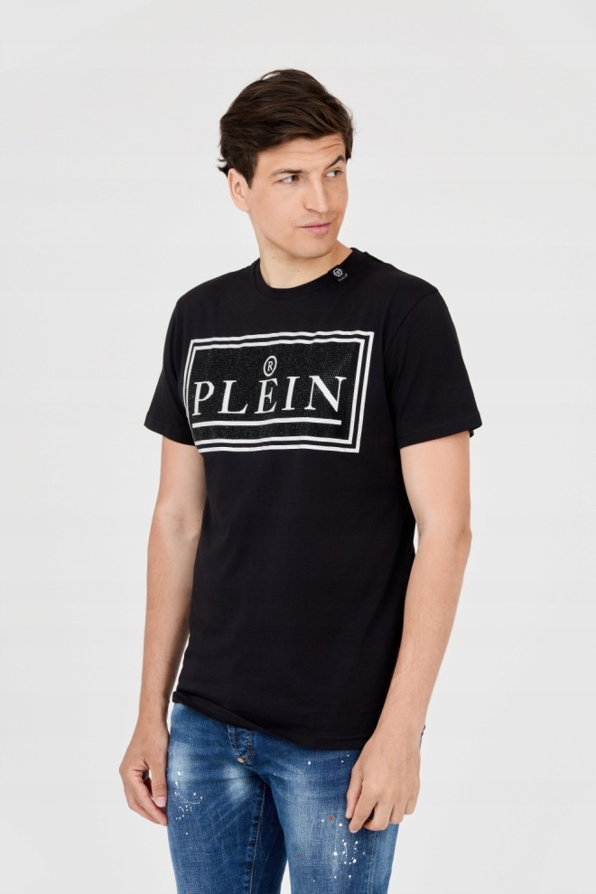 PHILIPP PLEIN Tricou pentru bărbați cu logo mare