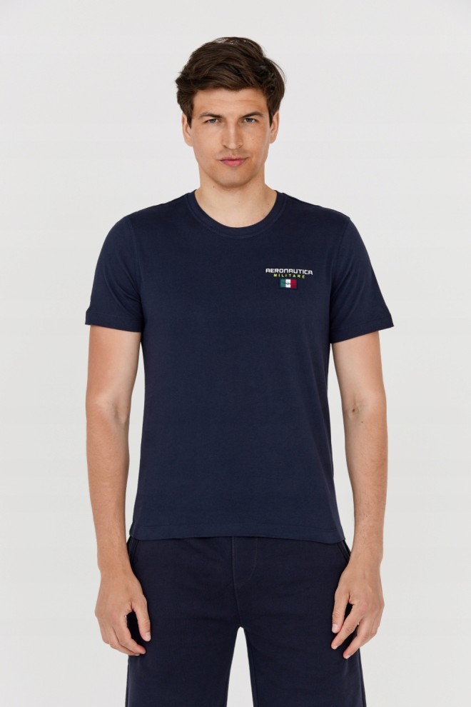 AERONAUTICA MILITARE Men's navy blue t-shirt