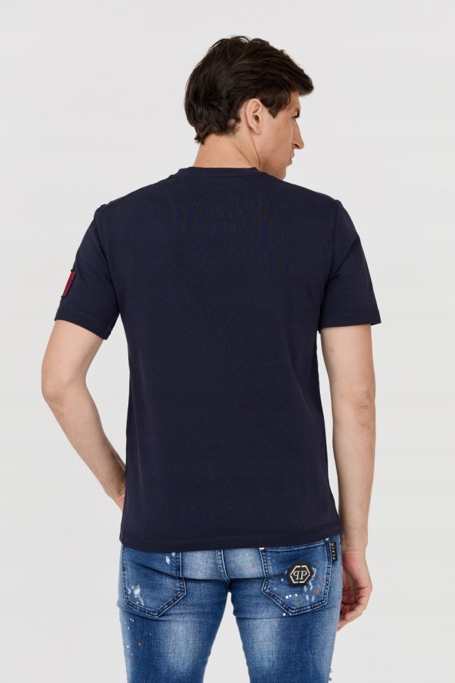 AERONAUTICA MILITARE Men's navy blue t-shirt