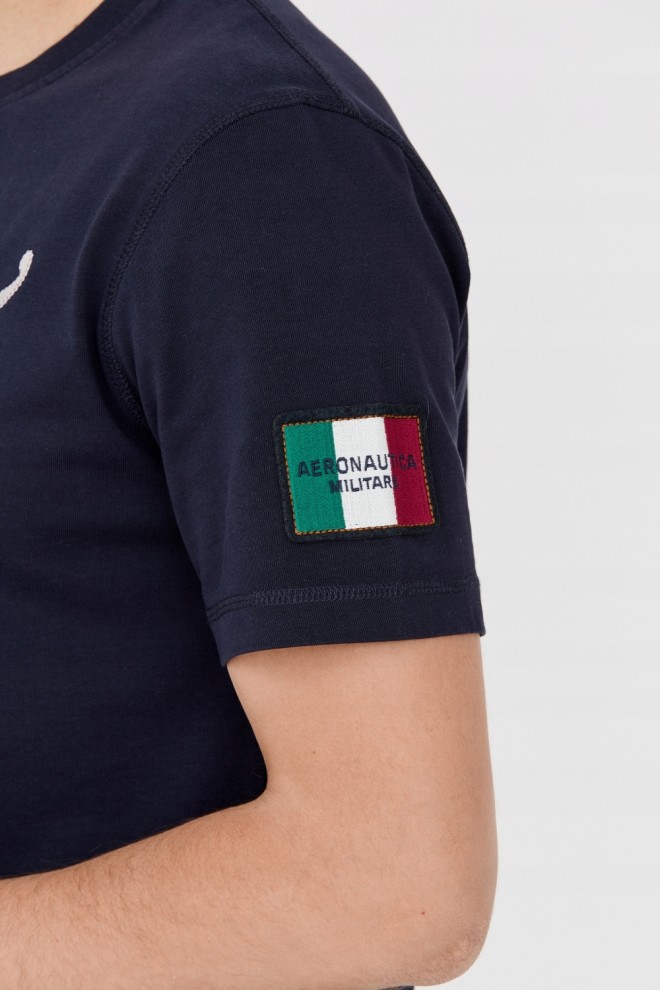 AERONAUTICA MILITARE Men's navy blue t-shirt