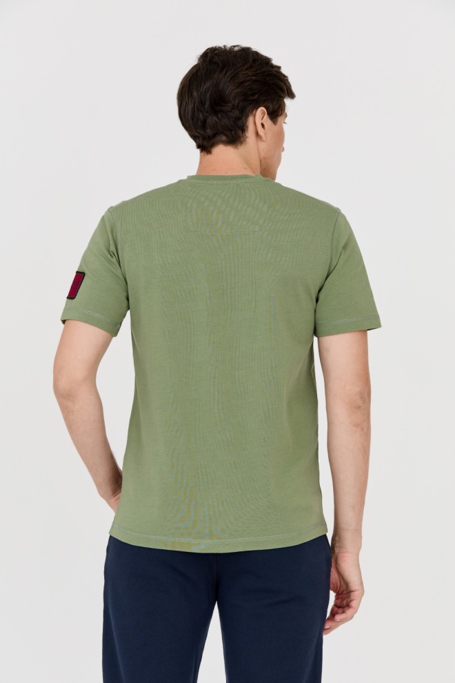 AERONAUTICA MILITARE Green men's t-shirt