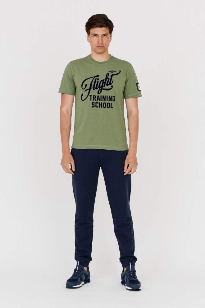 AERONAUTICA MILITARE Green men's t-shirt