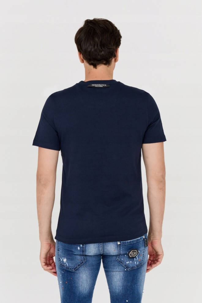 AERONAUTICA MILITARE Men's navy blue t-shirt