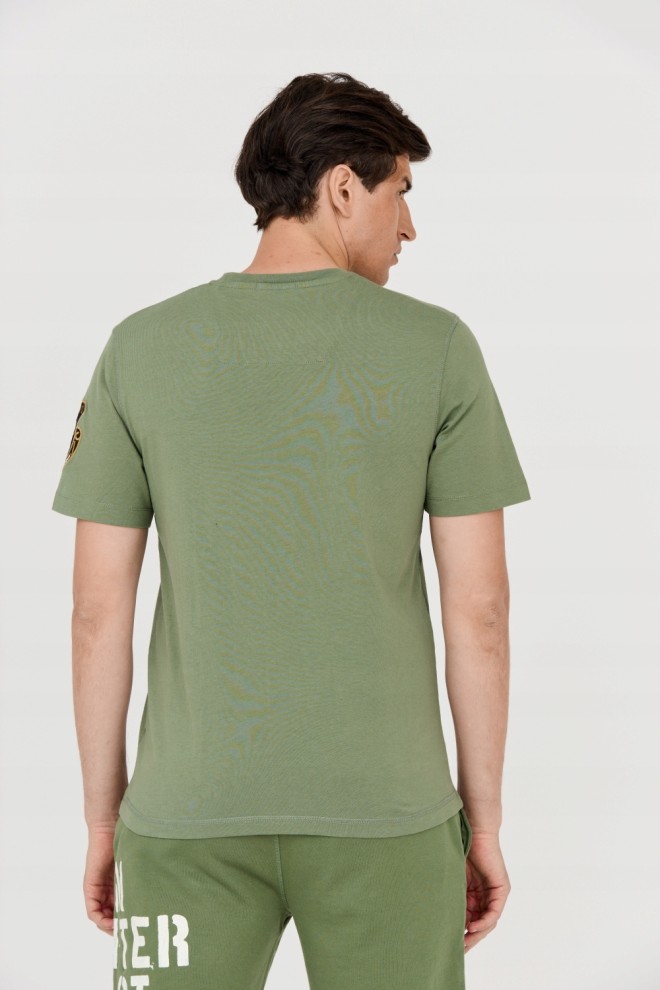 AERONAUTICA MILITARE Green men's t-shirt