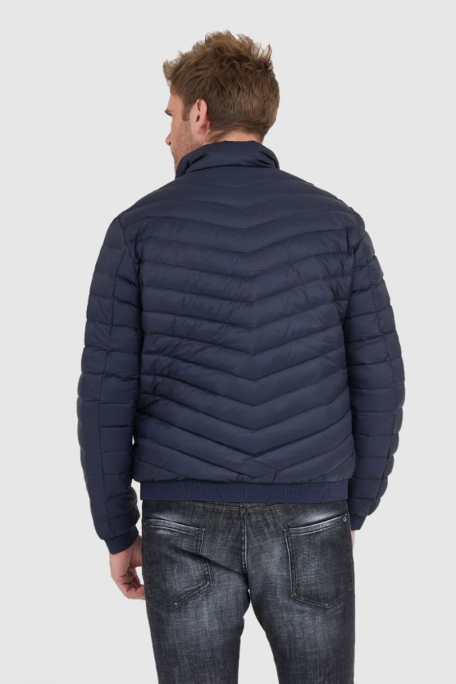 ARMANI EXCHANGE navy blue down transitional jacket