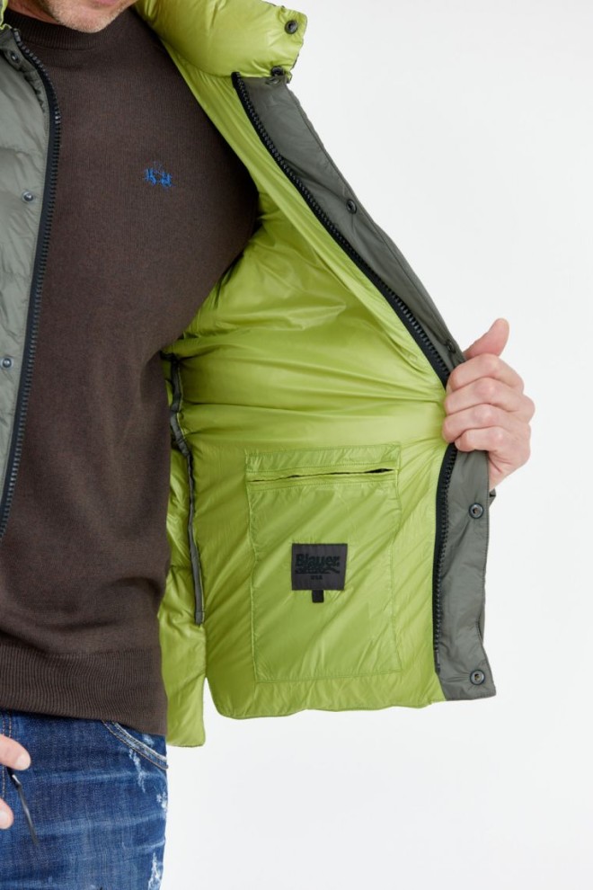 BLAUER Jachetă verde închis pentru bărbați FLETCHER