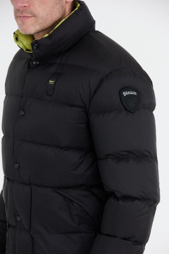 BLAUER Black men's down jacket FLETCHER