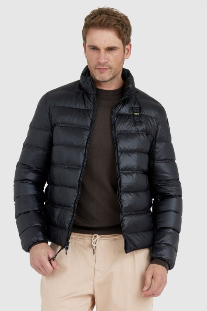 BLAUER Men's black down jacket SETH