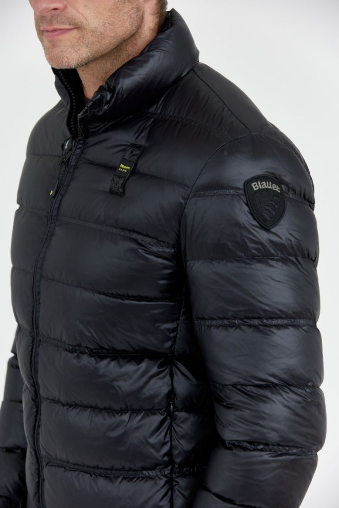 BLAUER Men's black down jacket SETH