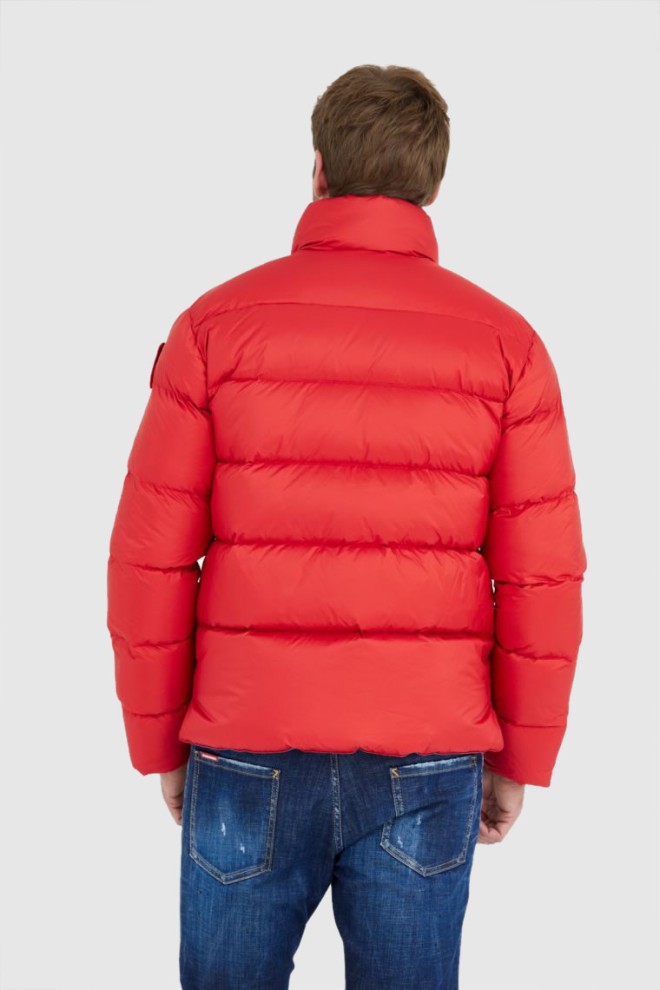 BLAUER Red men's down jacket FLETCHER