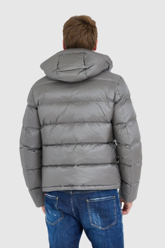 BLAUER Men's Tracy steel down jacket with hood