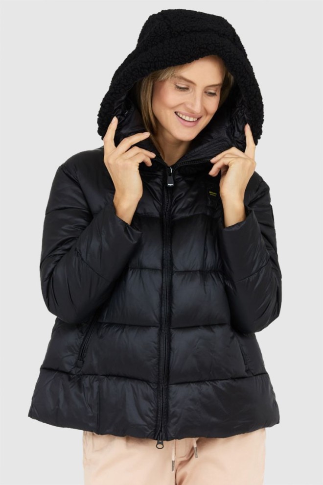 BLAUER Women's black down jacket Joy