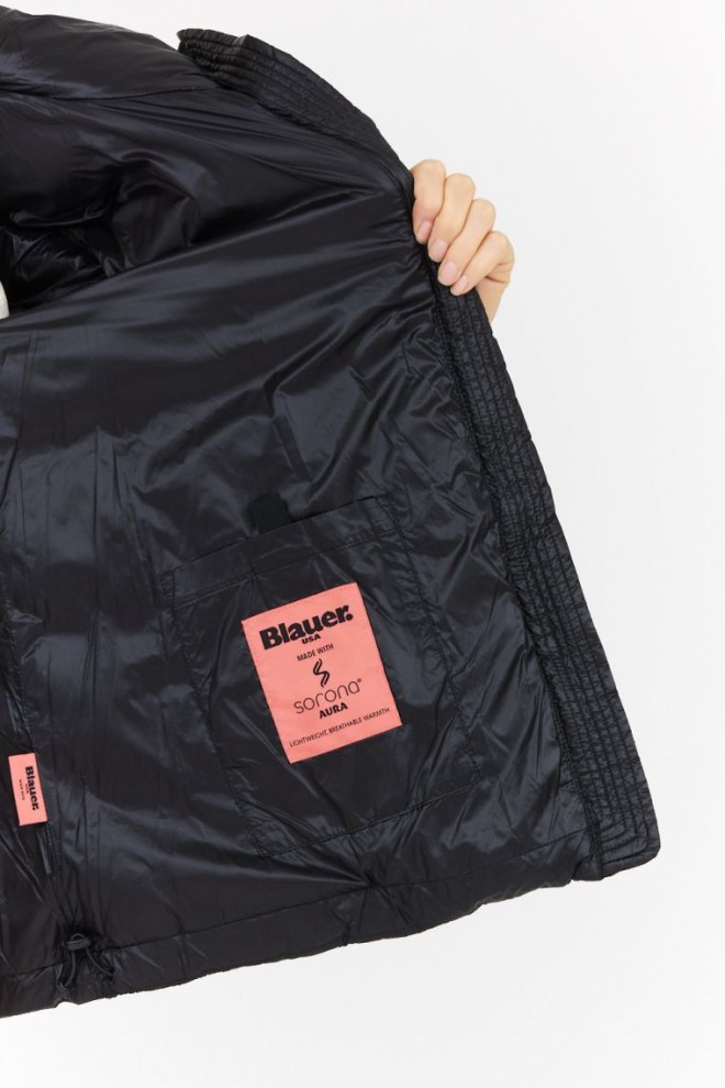 BLAUER Jachetă neagră pentru femei Joy