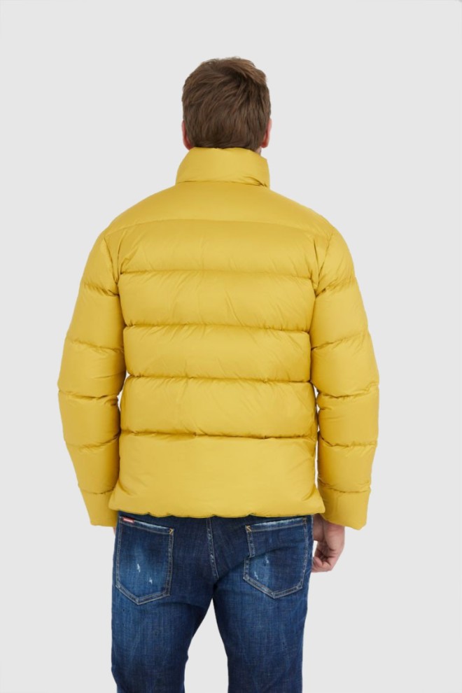 BLAUER Yellow men's down jacket FLETCHER