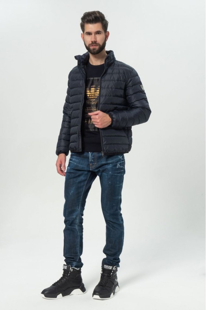 EA7 Jachetă bleumarin pentru bărbați