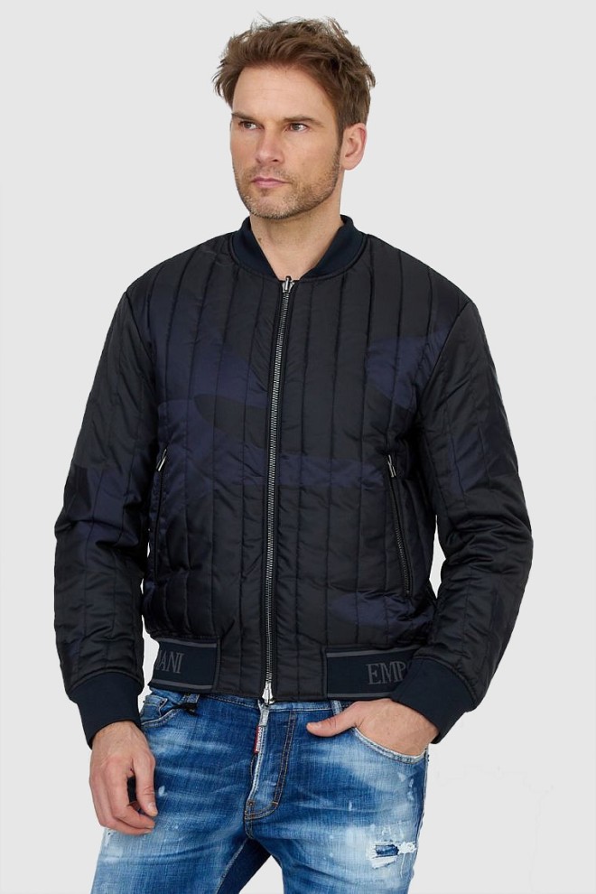 EMPORIO ARMANI Double-sided men's jacket in morocco