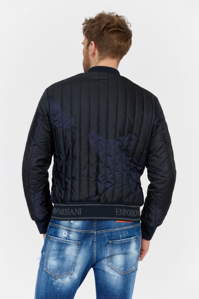 EMPORIO ARMANI Double-sided men's jacket in morocco